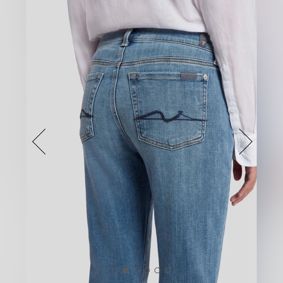 NWT 7 For All Mankind Josefina Boyfriend Jean - Picture 4 of 10